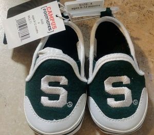Spartans baby shoes